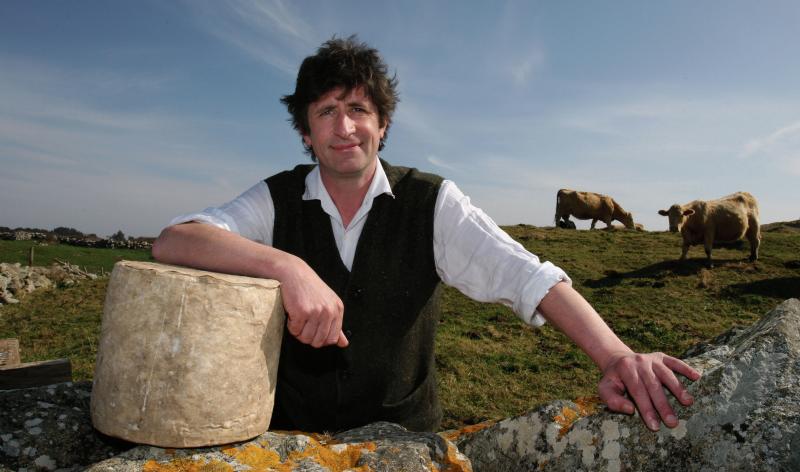 Seamus Sheridan of Sheridans cheesemongers: credits upbringing with giving him a respect for food and nature. Photo: Joe O'Shaughnessy.