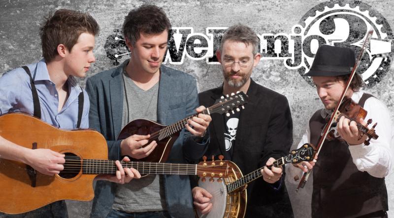 We Banjo 3: David Howley, Martin Howley, Enda Scahill and Fergal Scahill.They are teaming up with Four Men and a Dog for a concert on January 14.