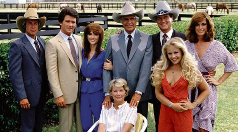 As they were in the beginning....the original stars of Dallas, even before JR was shot or Bobby took a long shower.