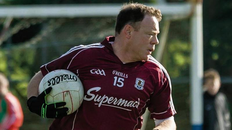 Galway Masters footballer Ollie Hynes who will be leading the Tribesmen's attack against Tyrone in their All-Ireland final in Longford on Saturday.