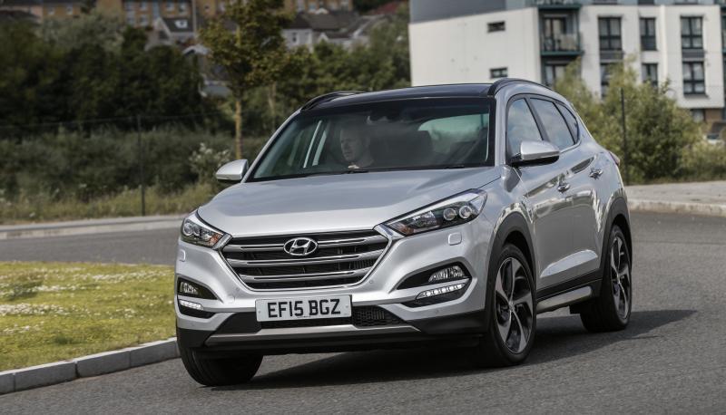 The Hyundai Tucson.