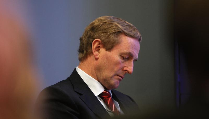 Enda Kenny....eyes set firmly on a second term.