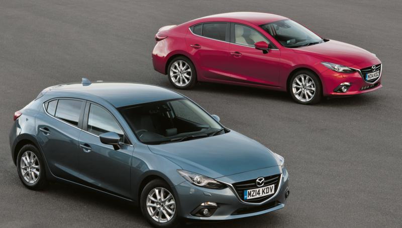 The Mazda 3.