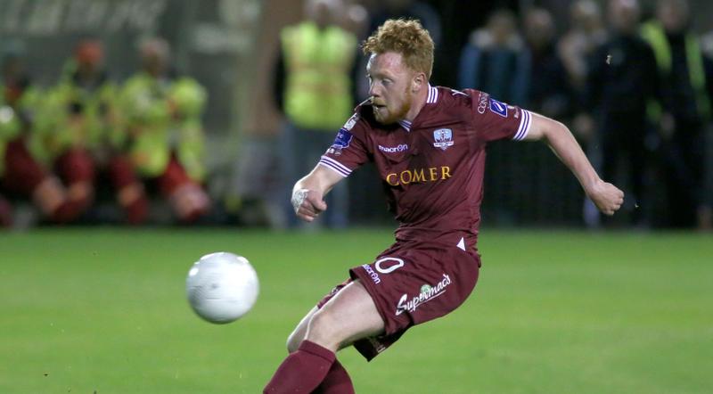 Ryan Connolly who has been appointed as team captain of Galway United for next season.