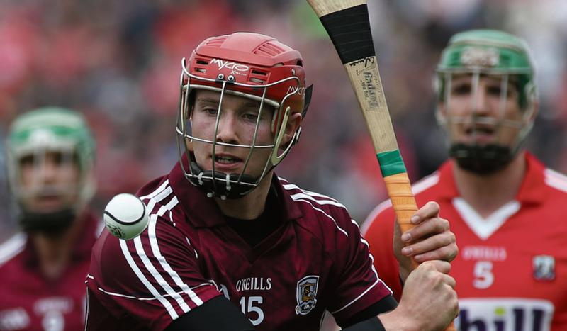 Galway hurler Cathal Mannion who had a memorable season in the maroon jersey in 2015.