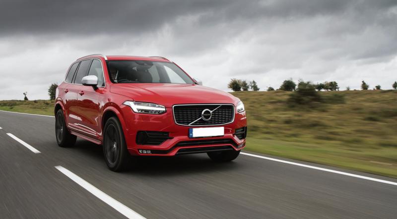 The Volvo XC90 R-Design.