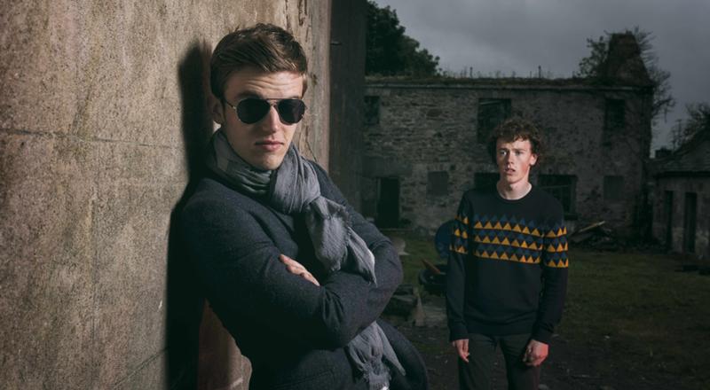 Cian Ó Baoill as Oisín and Daire Ó Muirí as Aodh in Eipic. The six-part series will begin broadcasting on TG4 on Thursday, February 4, at 10pm.