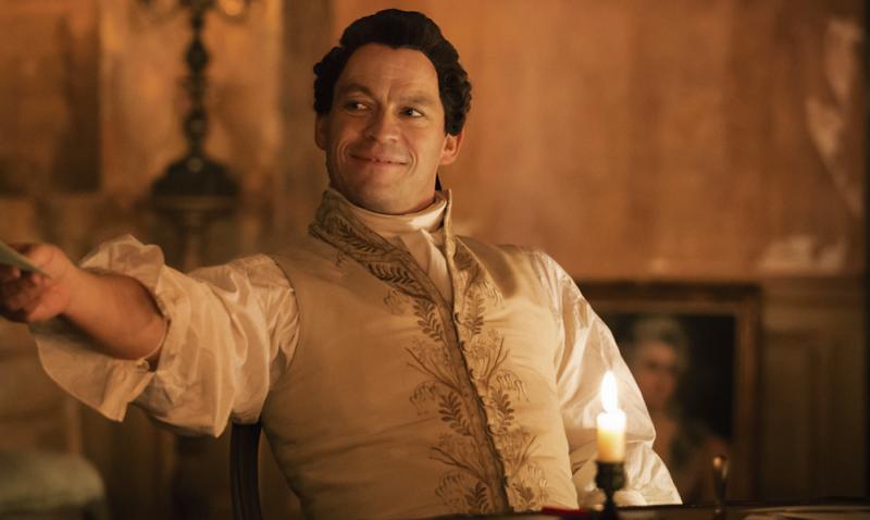 Dominic West as Vicomte de Valmont in Les Liaisons Dangereuses, a co-presentation between the Donmar Warehouse and the National Theatre. Photo: Johan Persson.