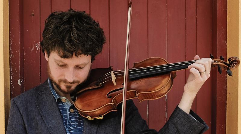 Fiddle player Danny Diamond, one of the guests at this Saturday's concert in the City Museum.