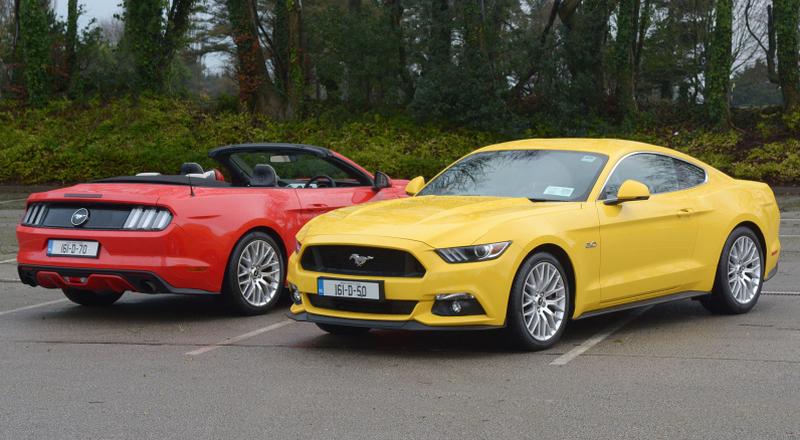 The 2016 Ford Mustang.