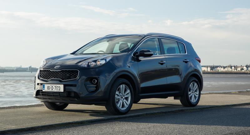 The Kia Sportage.