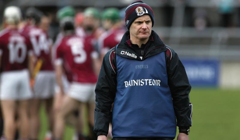 New Galway manager Micheal Donoghue surveys the scene ahead of last Sunday's National League win over Cork at Pearse Stadium.