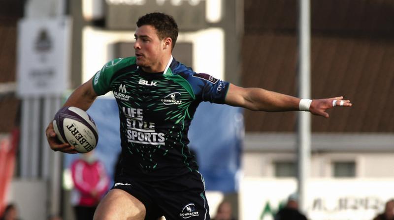 Irish international Robbie Henshaw who will be leaving Connacht at the end of the season.