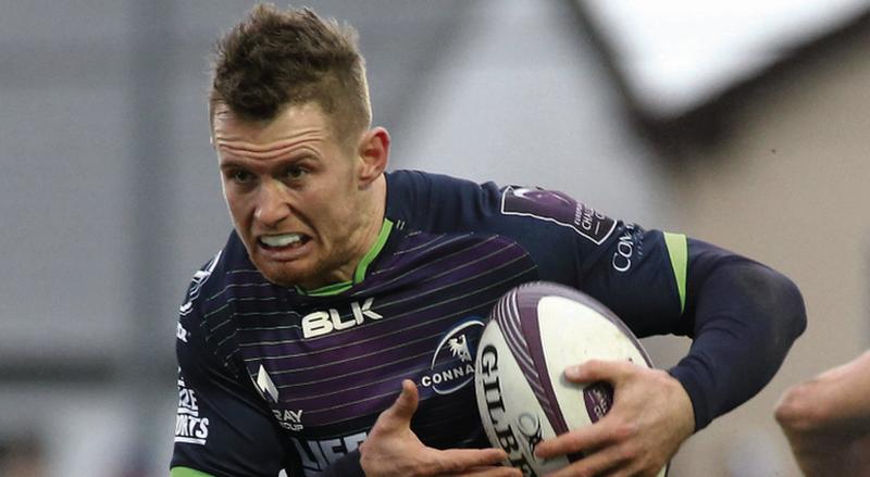 The in-form Matt Healy who scored his ninth try of the campaign in Saturday's thrilling Guinness PRO12 victory over the Ospreys at the Sportsground.