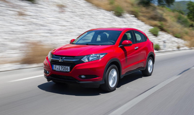 The new-look Honda HR-V.