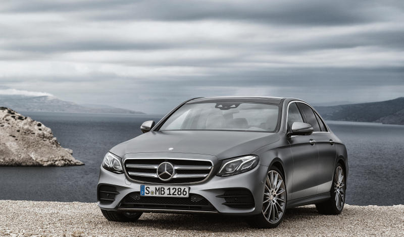 The new Mercedes Benz E-Class.