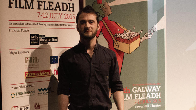 Luke Morgan, who won the Fleadh's 2015 Pitching Competition and has two of his feature-length screenplays optioned since, including the pitch that won in Galway.