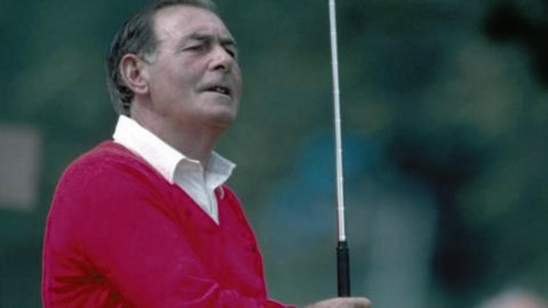 Golfing legend and Galway native Christy O'Connor Snr who passed away at the age of 91 over the weekend.