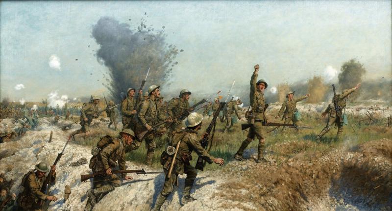 Battle of the Somme, July 1, 1916 to November 18, 1916: 141 days of the greatest slaughter that the world has ever known on the fields of Southern Belgium and Northern France.