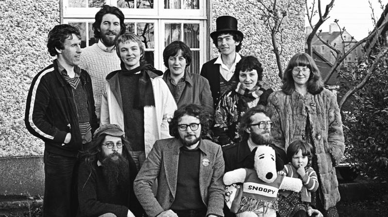 The original Galway Arts Festival committee (and friends) in 1979. Photo: Joe O'Shaughnessy.