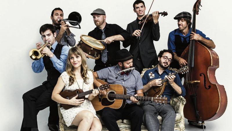 The eight-strong Dustbowl Revival.