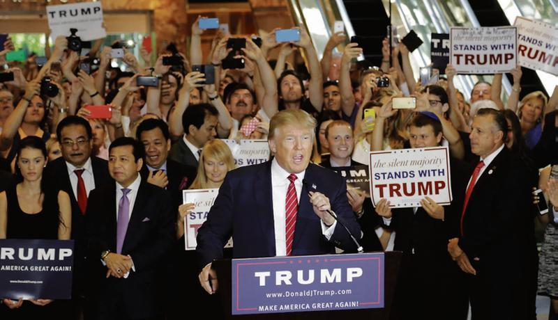 Trump on the stump...is this the next President of the United States?