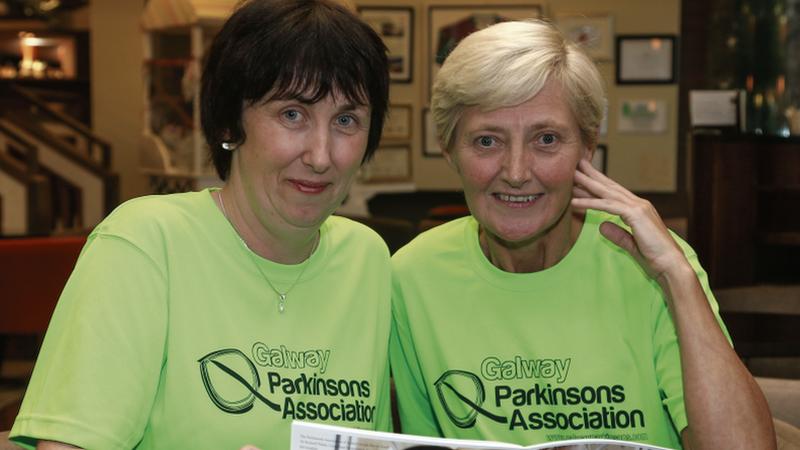 Marie Cahill and Caroline Rushe of the Galway Parkinsons Association. “It was a whole new experience, and we didn’t know what was going to happen – we didn’t know anything,” Marie says of the time when Parkinsons struck in her family. Photo: Joe O'Shaughnessy