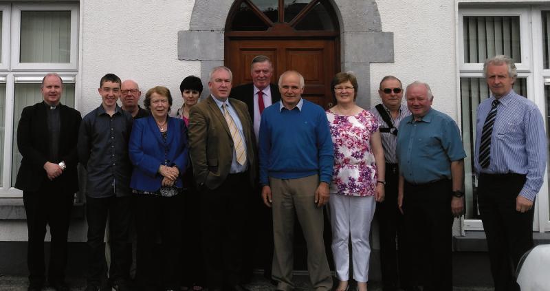 Photo from the amalgamation of St Jarlath's Credit Union with Moylough-Mountbellew Credit Union