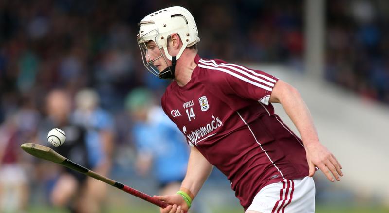 Galway's Eanna Burke heads towards the Dublin posts during the All-Ireland U-21 hurling semi-final at Semple Stadium on Saturday evening. Photo: Joe O'Shaughnessy.