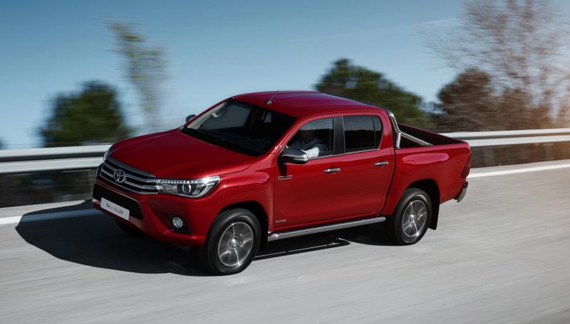 The new Toyota Hilux.