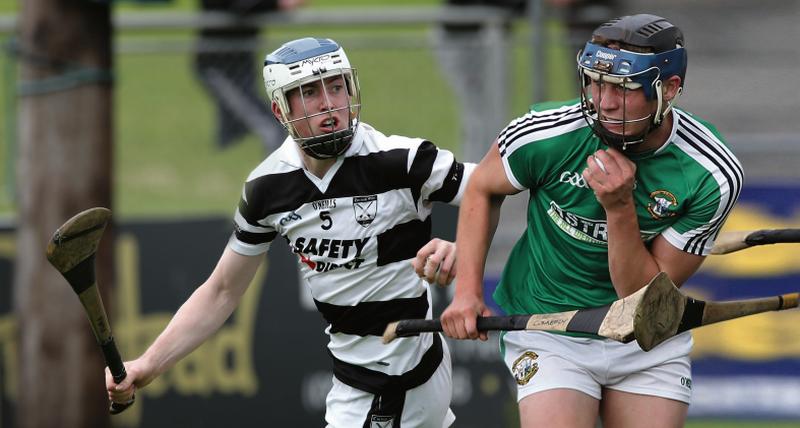 Turloughmore’s Vincent Doyle and Liam Mellows’ Michael Conneely who will be renewing rivalry in Saturday’s County U-21 A hurling final at Pearse Stadium.