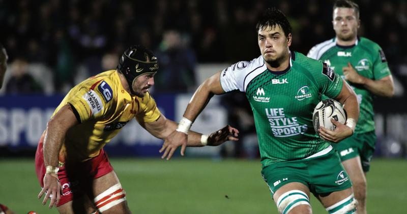 Connacht second row Quinn Roux who is ruled out of their Guinness Pro12 seasonal opener against Glasgow Warriors with a thigh injury.