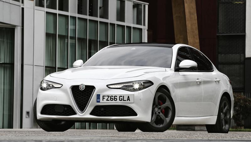 The Alfa Romeo Giulia.