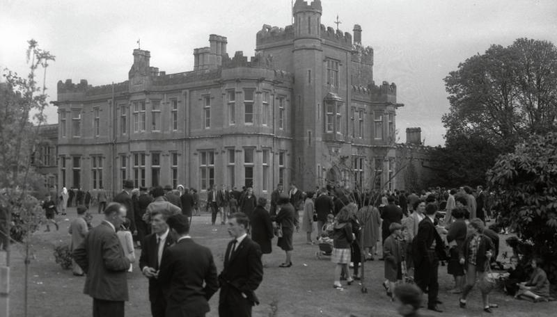 Enjoying the Tulira Castle fete in Ardrahan in May 1965.