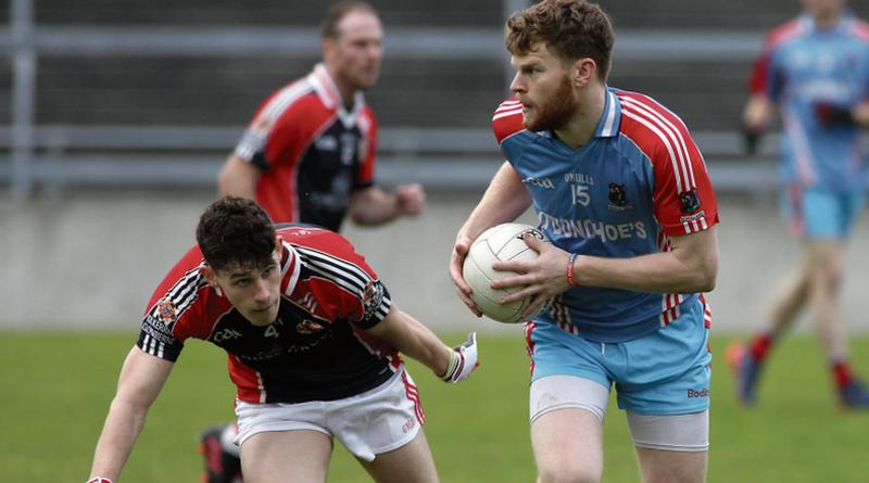 Monivea-Abbey's Paul Flaherty, in action against Kilkerrin Clonberne's Thomas Rabbitte, will be a key figure for the Galway champions against Westport in the Connacht Club intermediate football semi-final on Sunday,