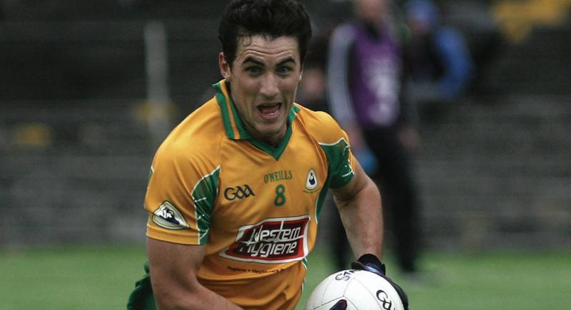 Corofin’s Daithi Burke who will be a key figure for the Galway champions in Sunday's Connacht Club senior football final against St Brigid's.