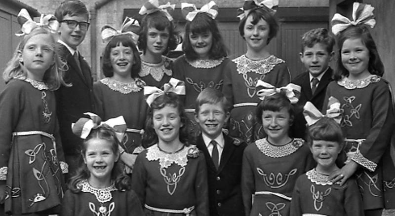 Riverdance was a long way into the future when this group of young Irish dancers from Loughrea posed for the camera in 1967.