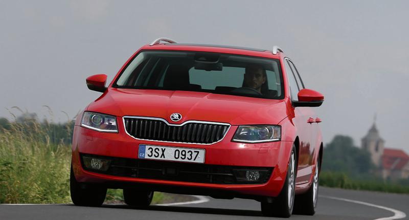 The SKODA Octavia.