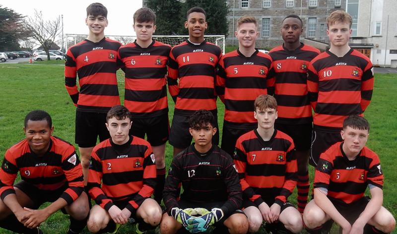 The St Mary’s College side, which defeated St Joseph’s College 4-0. Back row, from left: Josh Pyne, Paul Kelly, Gabriel Dossen, Dion Walsh, Francely Lomboto, and Sean Croke. Front: Avelino Assogba, Kevin Vahey, Rykelmy Rodriques, Jordan Powell, and Blake Cummins.