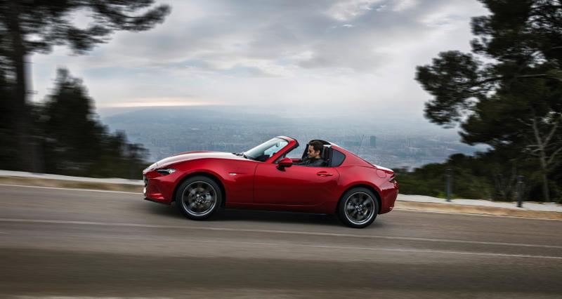 The Mazda MX-5 Retractable Fastback: set for a February launch in Ireland.