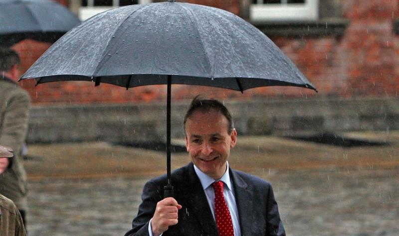 Micheal Martin has endured a shower of complaints from former city councillor, Mary Leahy, about his lack of action on the crisis in the health service.