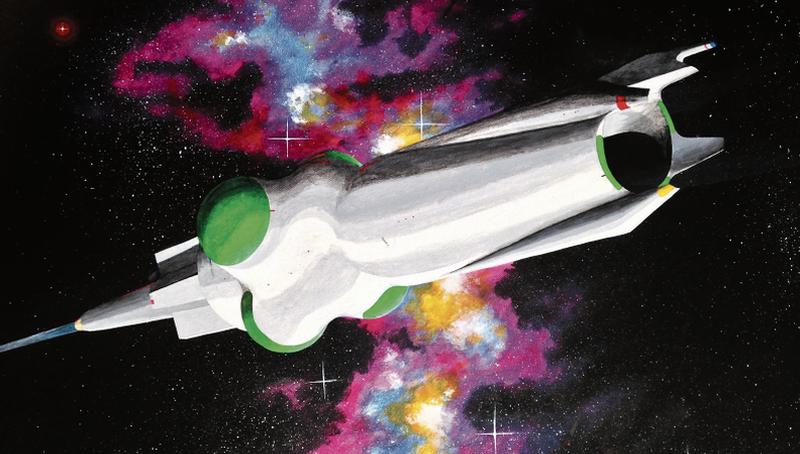 The Bussard Ram Ship; acrylic on canvas, from the artist Wishbone.