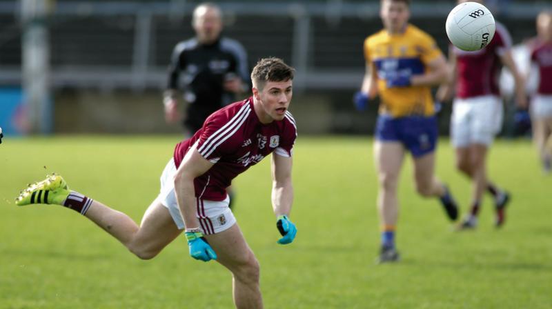 Galway's Shane Walsh who scored 1-3 in Sunday's Division Two victory over Down in Newry.