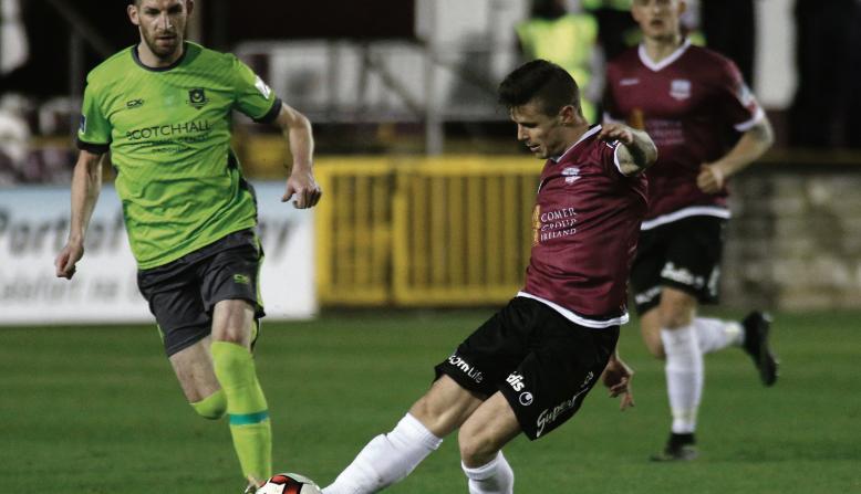 Galway United's Gavan Holohan who has recovered from a wrist injury and returns to the squad for tonight's (Friday) home league tie against St. Pat's.