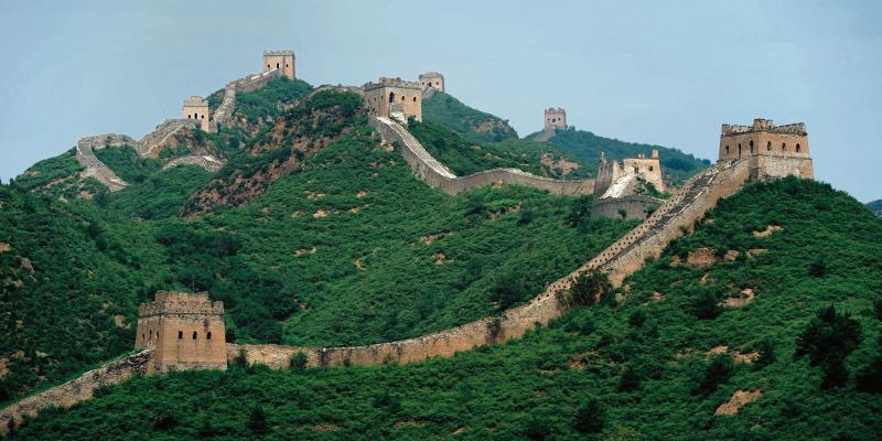 The Great Wall of China: Truly, one of the great wonders of the world.