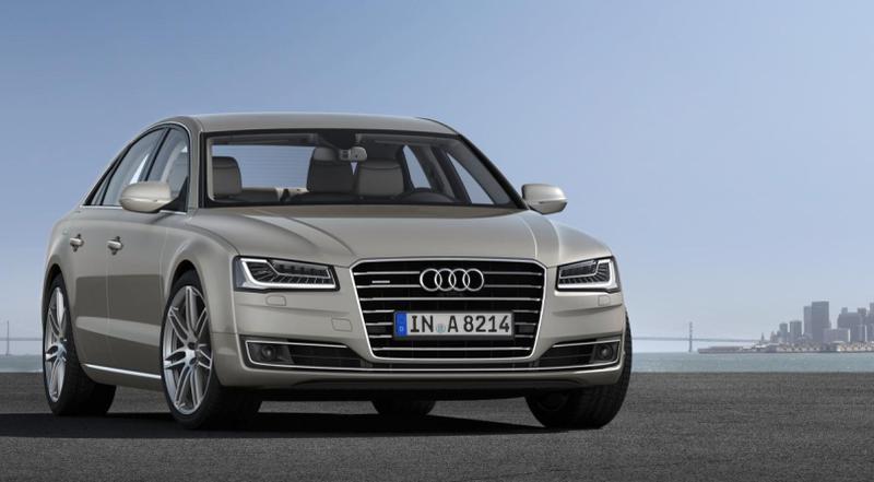 The new Audi A8.