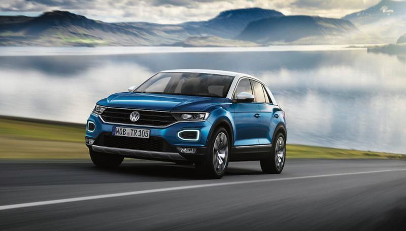 The new Volkswagen T-Roc.