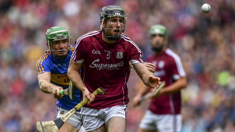 Galway's Padraic Mannion in action against Noel McGrath of Tipperary. On Sunday at Croke Park, the Tribesmen will take on Waterford for the first time ever in an All-Ireland final.