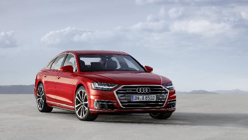 The new Audi A8.