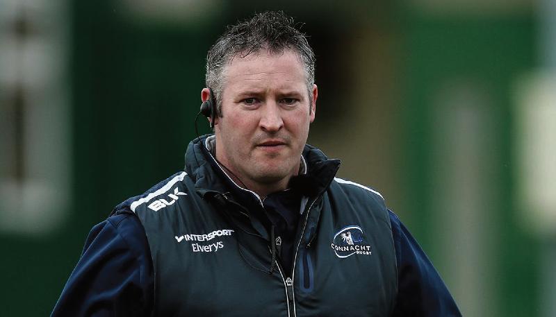 Renmore's Jimmy Duffy, the Connacht forwards coach.